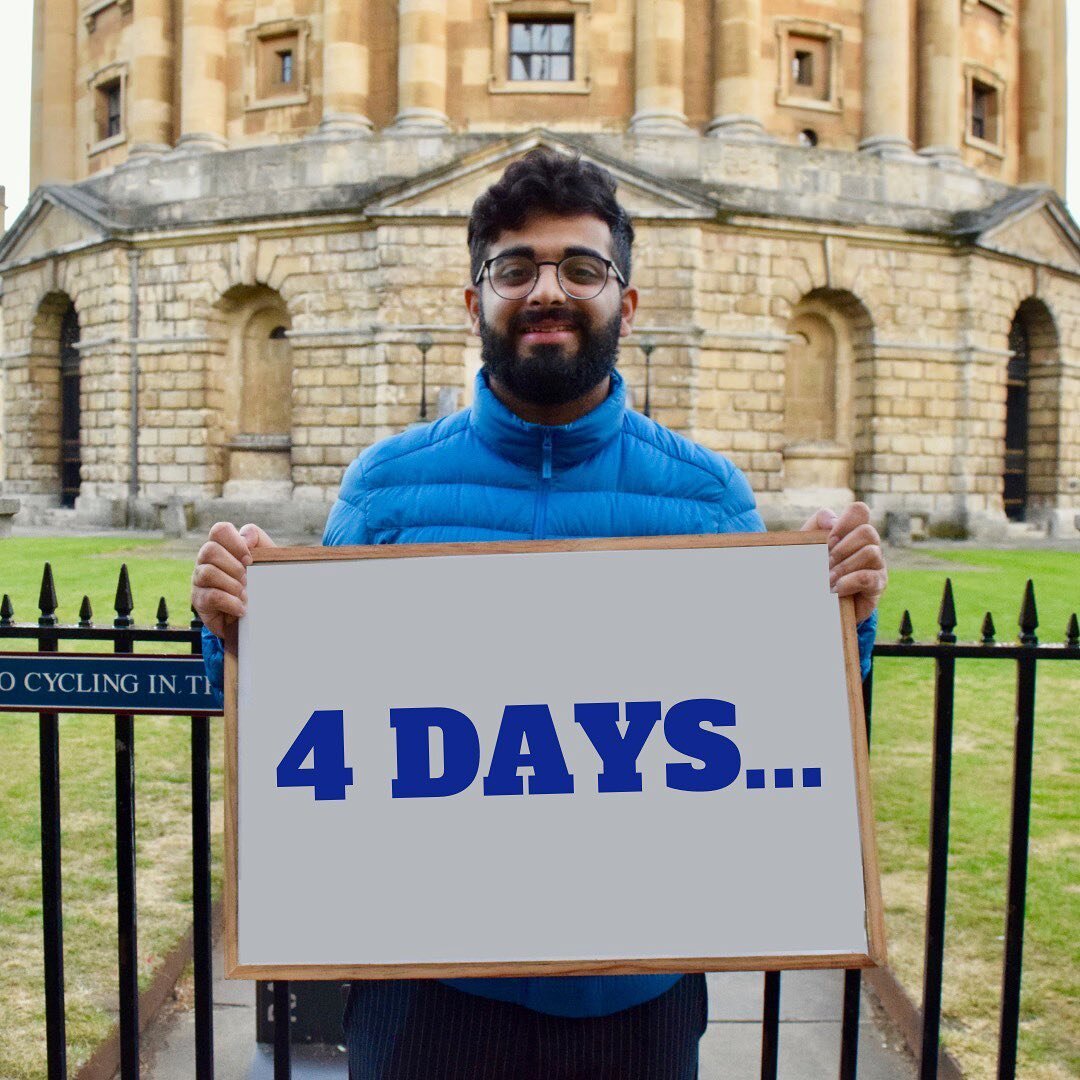 🎊🚨 4 DAYS UNTIL OXFORD MUSLIM ACCESS CONFERENCE APPLICATIONS CLOSE! 🚨🎊 
Get your applications in soon! We&rsquo;ll be having workshops, panels, informal Q&amp;As 😊
Find out more and APPLY if you&rsquo;re eligible at https://ouisoc.org/outreach